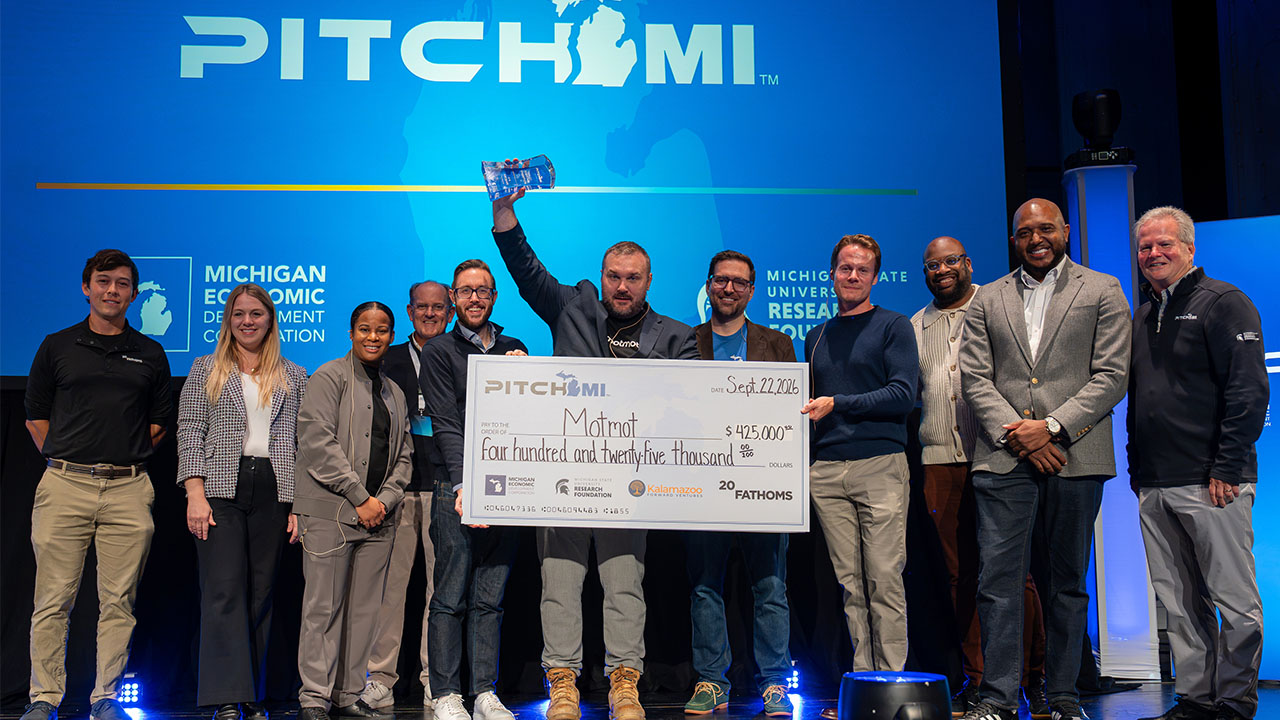 Motmot Wins $425,000 at Kalamazoo PitchMI Semifinal